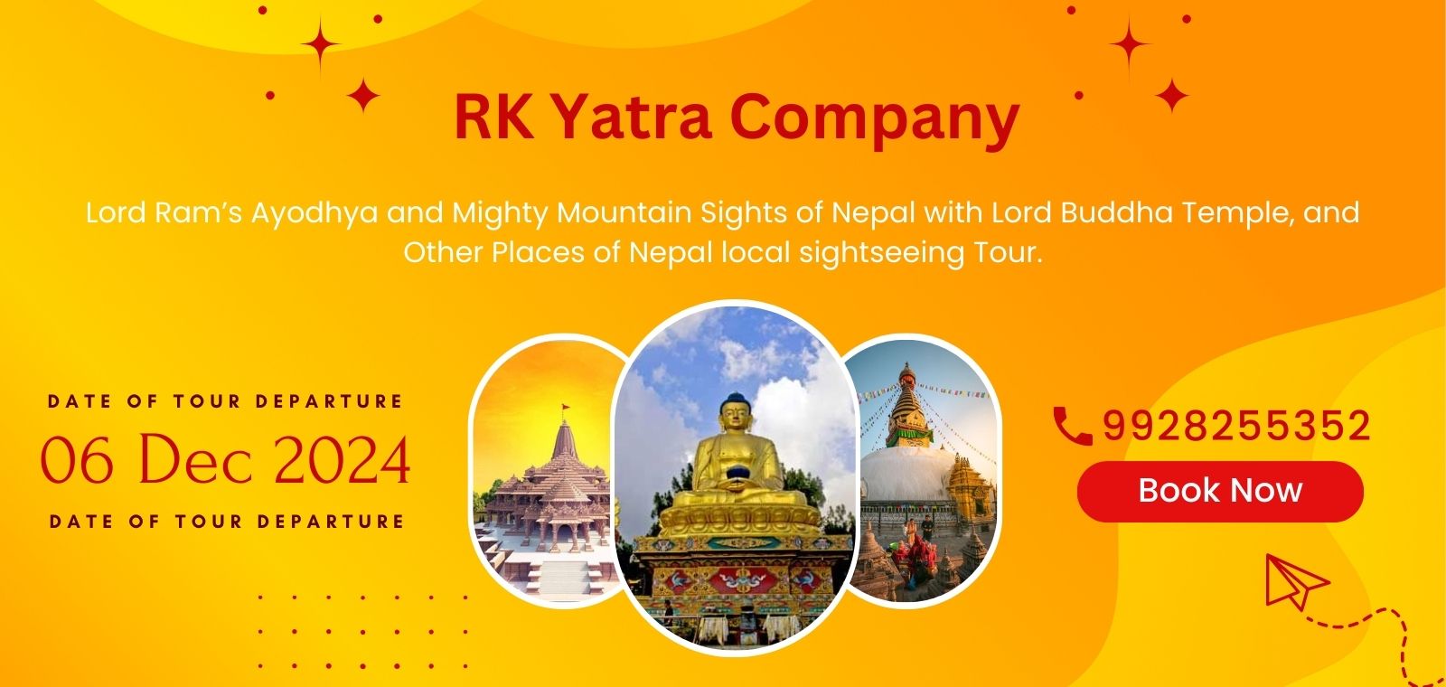 Shri Ayodhya Dham Group Tour, Nepal Group Tour 2024